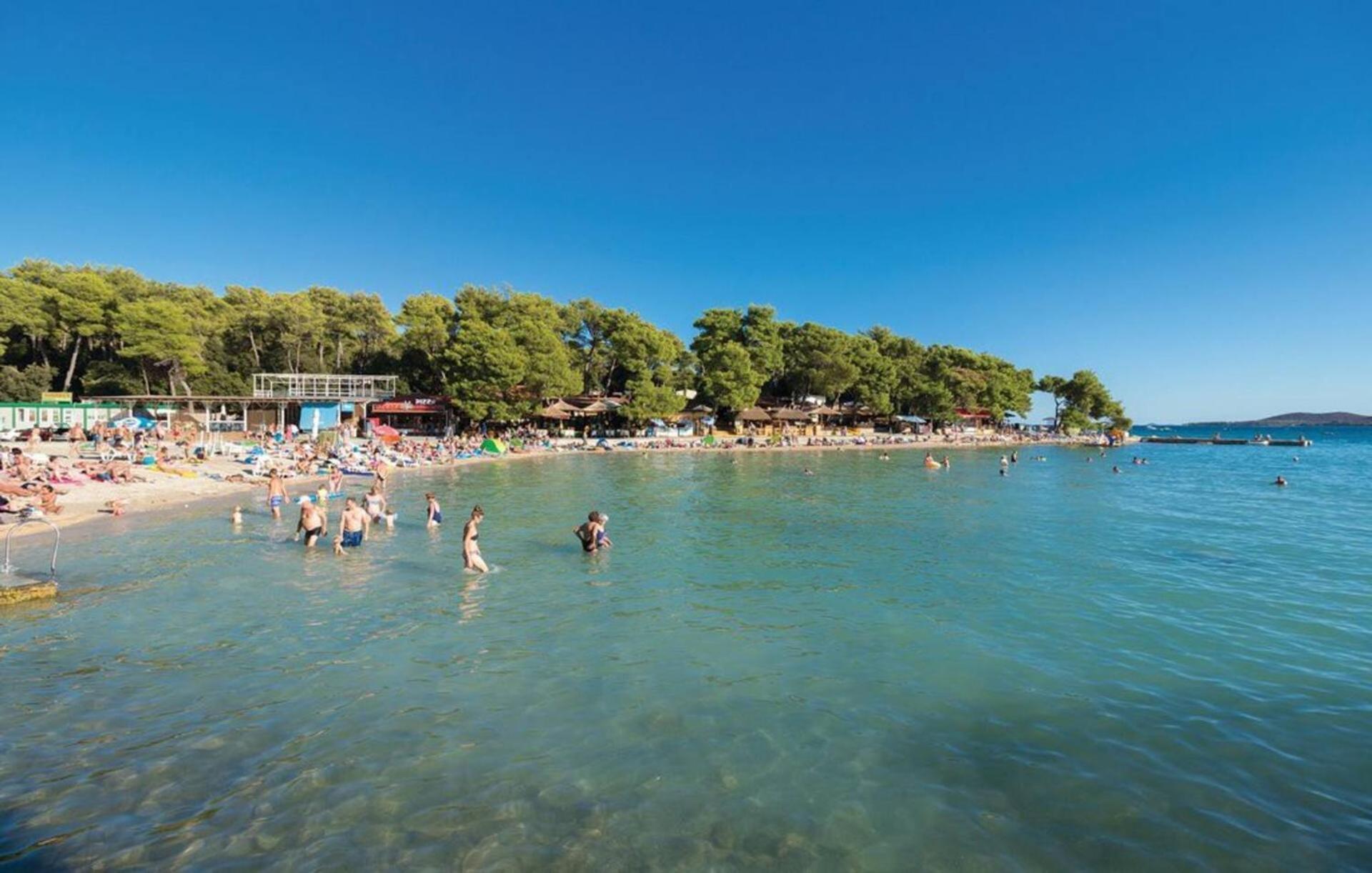 Three Bedroom Apartment In Biograd Biograd na Moru Kültér fotó